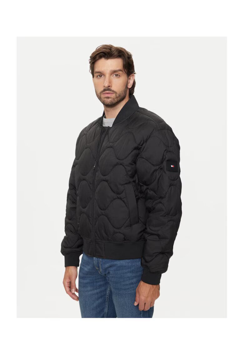 Tommy Hilfiger Geaca bomber de barbati - negru