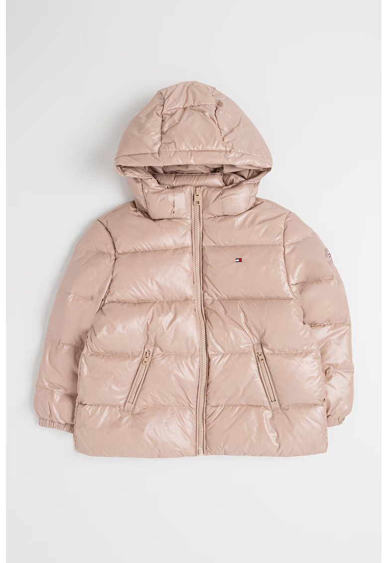 Tommy Hilfiger Geaca cu buzunare laterale - Bej