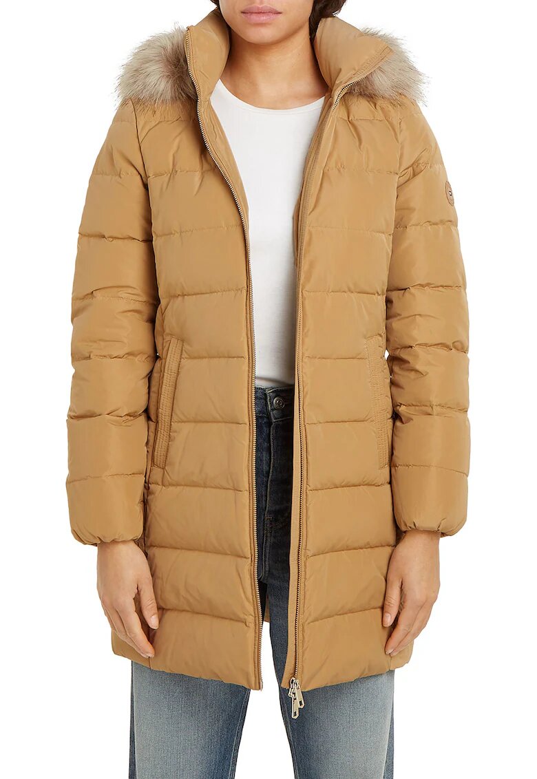 Tommy Hilfiger Geaca cu vatelina - Bej inchis