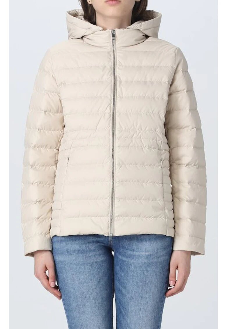 Tommy Hilfiger Geaca dama - Poliester - Bej - Bej