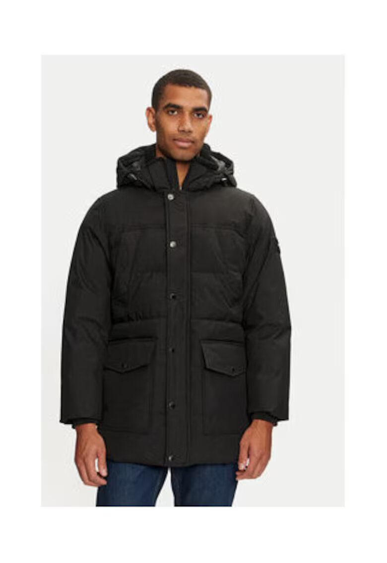 Tommy Hilfiger Geaca de iarna barbati - neagra - 100% poliamida -