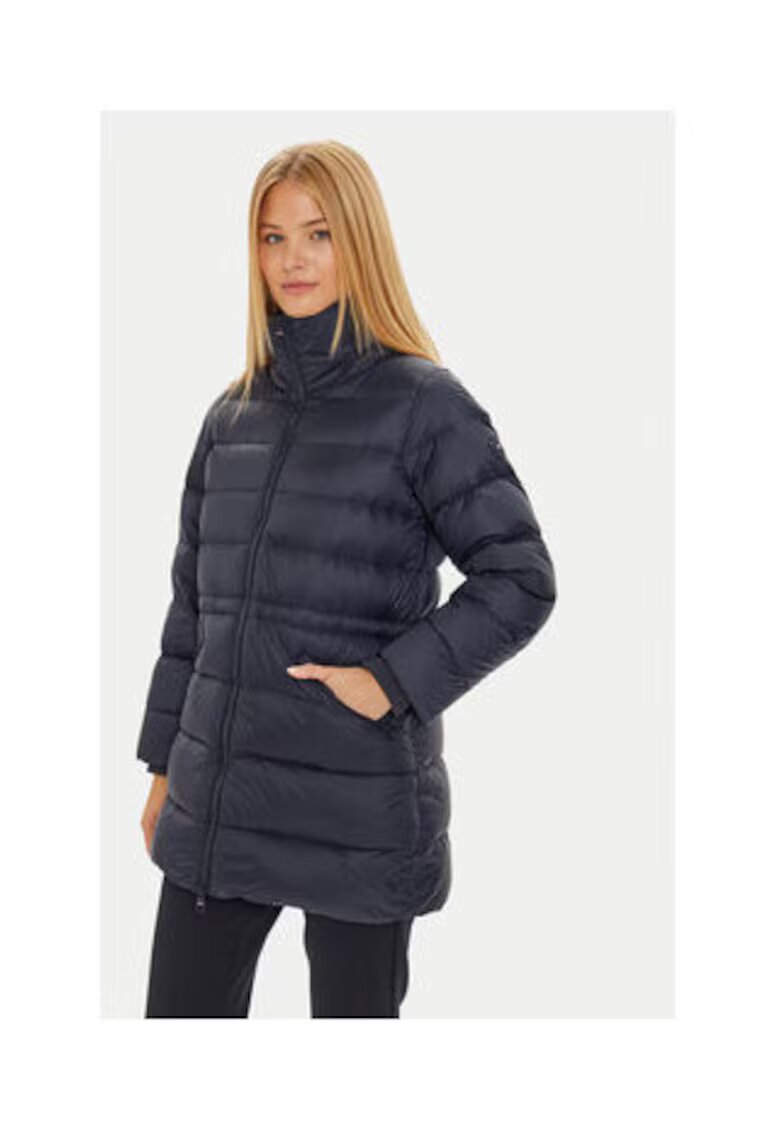 Tommy Hilfiger Geaca de iarna Dama - Bleumarin - 100% nailon reciclat -