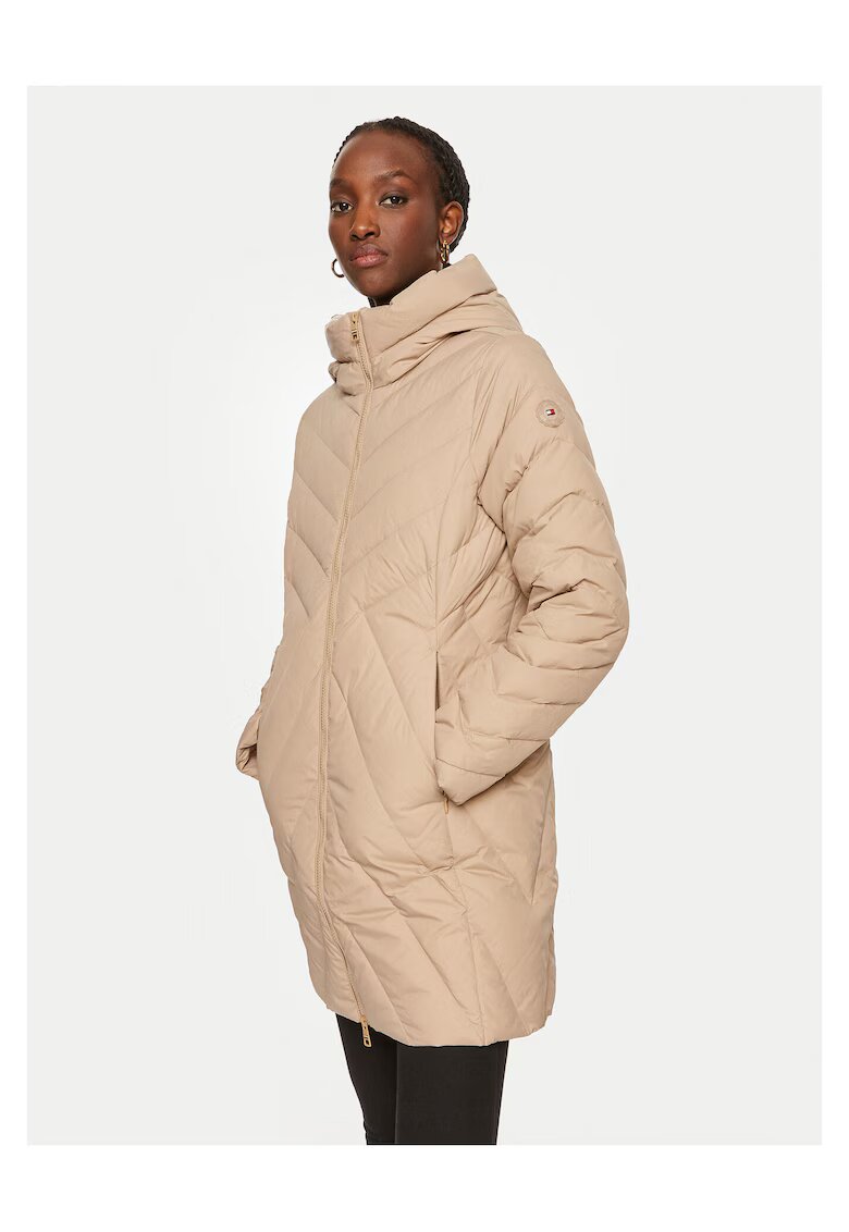 Tommy Hilfiger Geaca de puf - bej - Bej