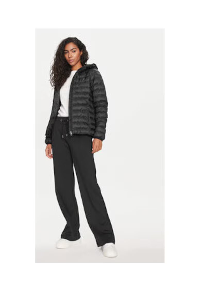 Tommy Hilfiger Geaca de tranzitie Dama - Negru - 100% poliester reciclat -
