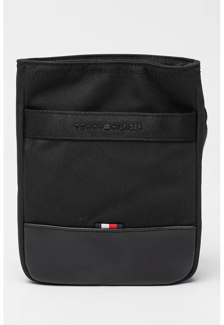 Tommy Hilfiger Geanta crossbody cu bareta cu logo - Negru
