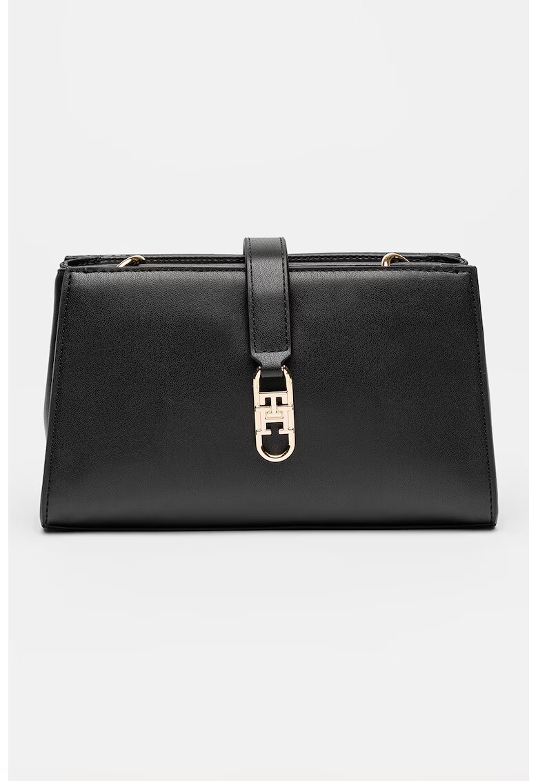 Tommy Hilfiger Geanta crossbody de piele ecologica Libre - Negru