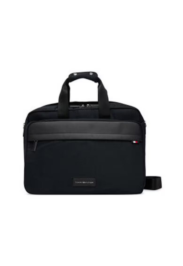 Tommy Hilfiger Geanta pentru laptop barbati - material textil - negru