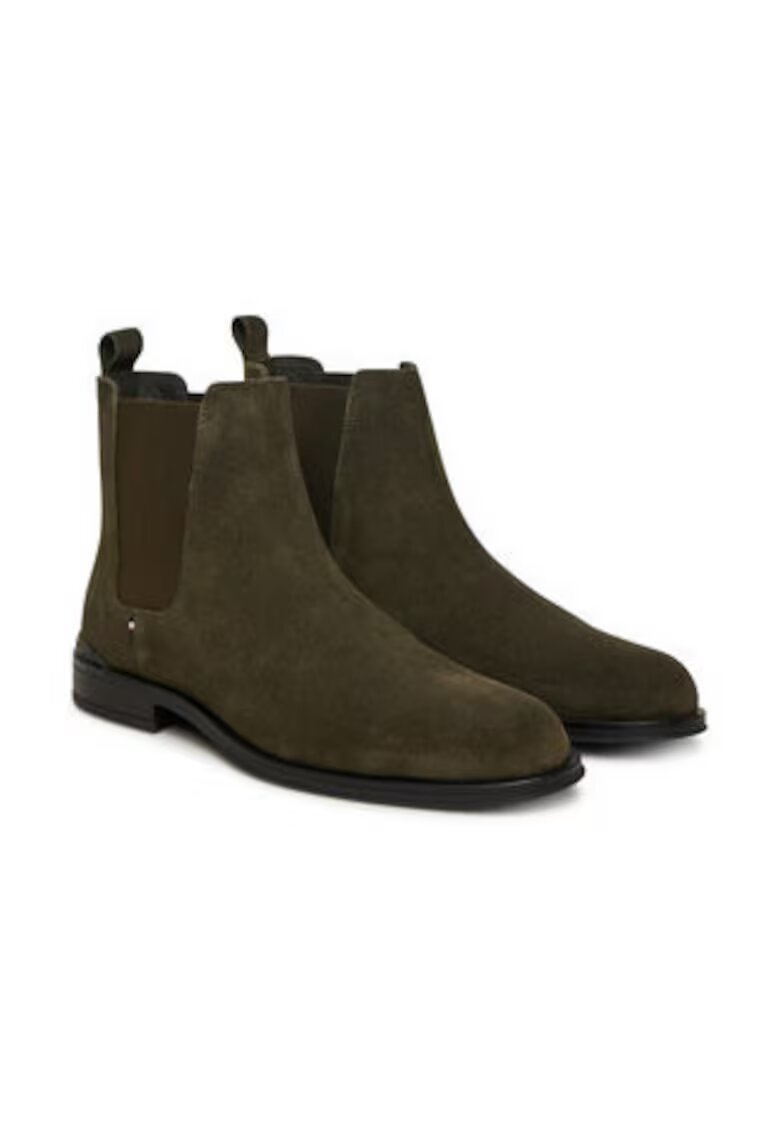 Tommy Hilfiger Ghete barbatesti - 305552198 piele naturala - maro