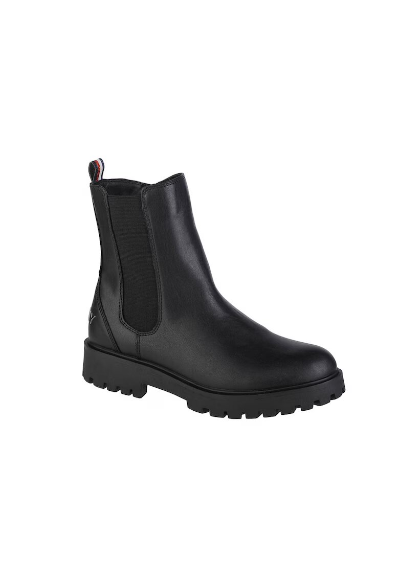 Tommy Hilfiger Ghete Chelsea - Chelsea Boot T3A5-31198-0289999 - Negru - Negru