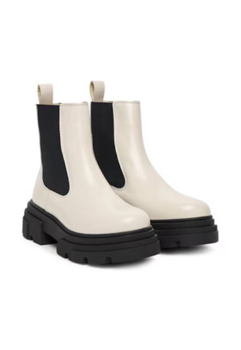 Tommy Hilfiger Ghete Chelsea pentru femei - 305551443 - piele naturala -