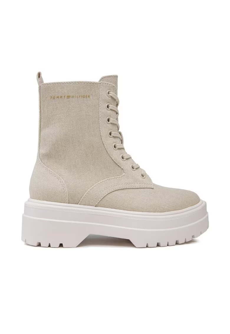 Tommy Hilfiger Ghete dama - bej - textil -