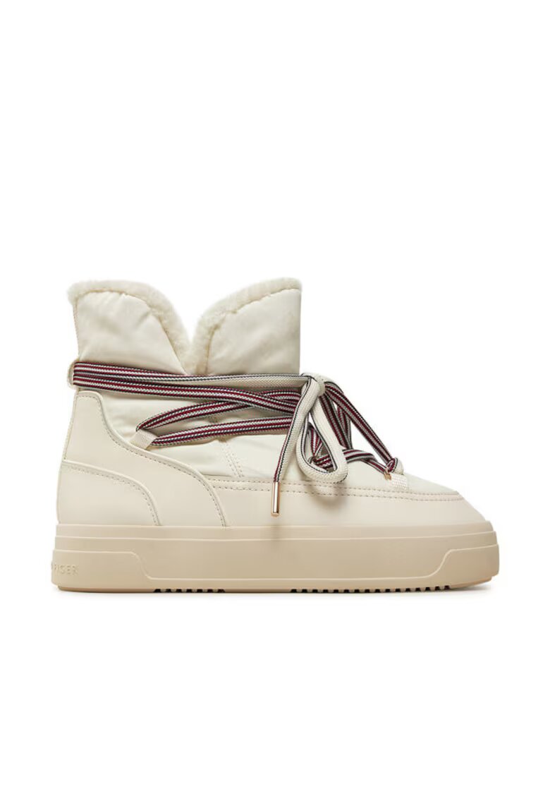 Tommy Hilfiger Ghete de zapada pentru femei - 304425141 - material textil - bej - Bej