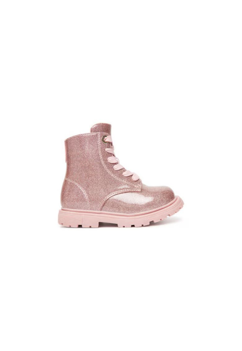 Tommy Hilfiger Ghete pentru fete - 305518606 - piele ecologica - roz