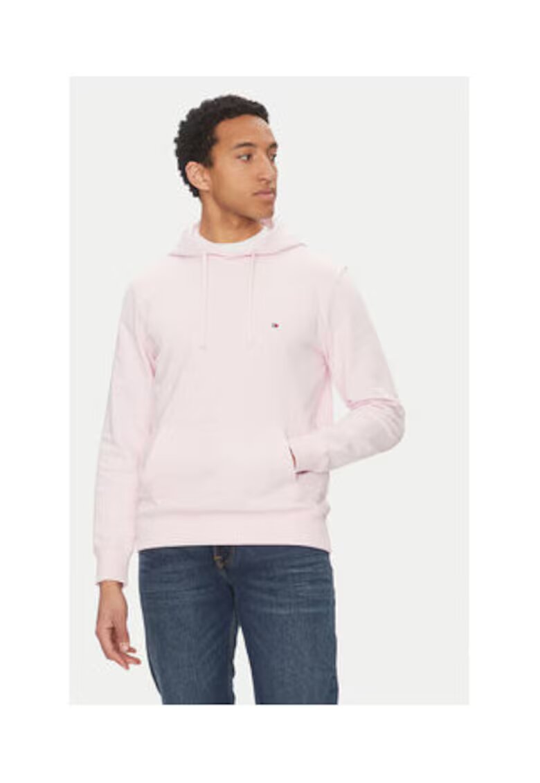 Tommy Hilfiger Hanorac barbati - roz - 100% bumbac