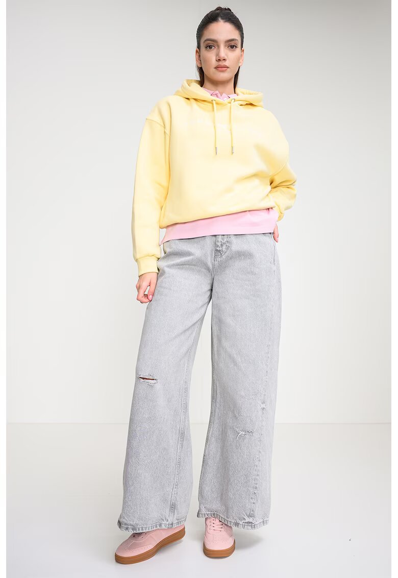 Tommy Hilfiger Hanorac cu imprimeu logo - Galben