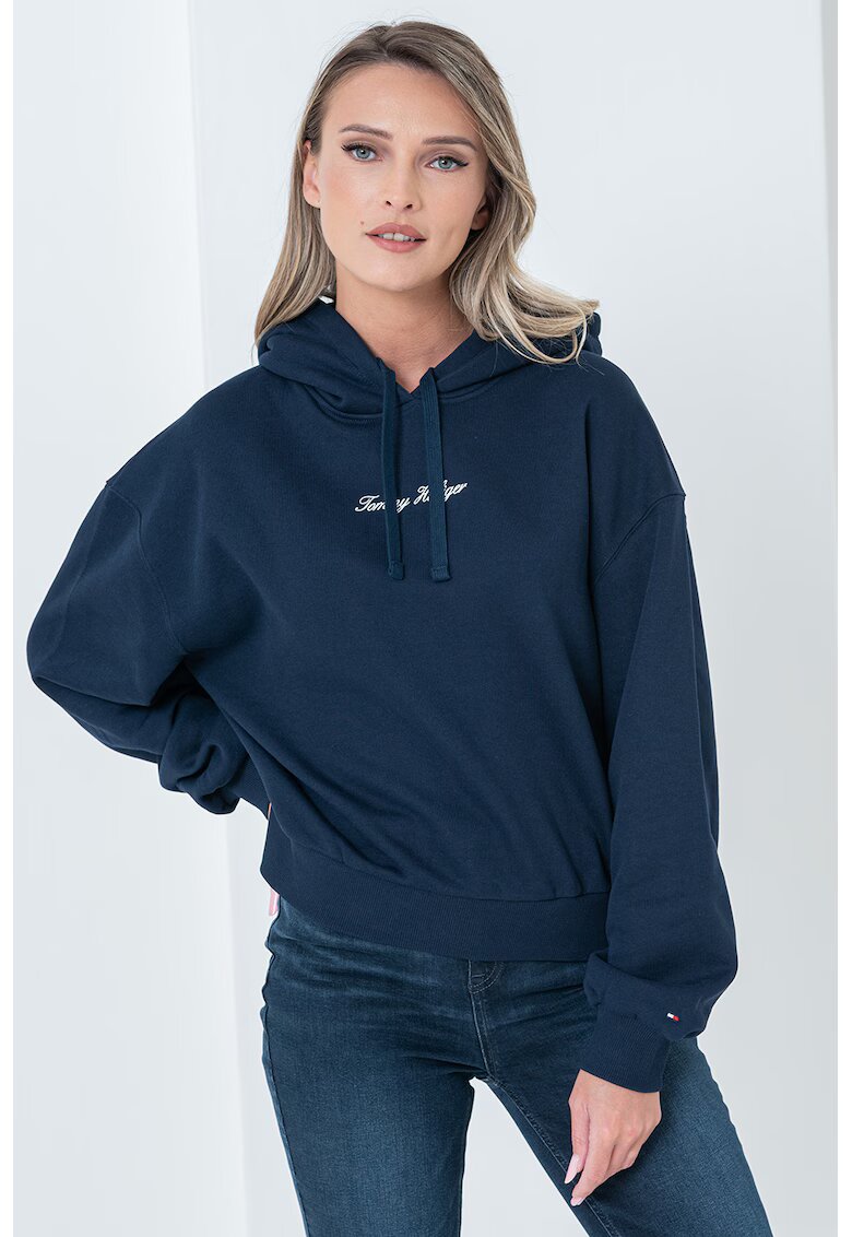 Tommy Hilfiger Hanorac cu maneci cazute - Bleumarin