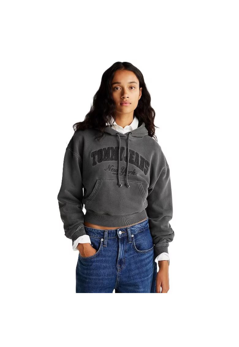 Tommy Hilfiger Hanorac TJW BOXY CRP GMD VARSITY HOODIE-DW0DW19413-BDS