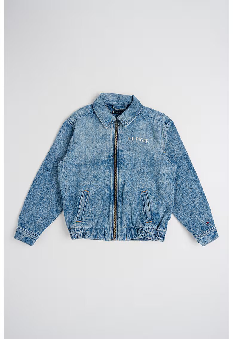 Tommy Hilfiger Jacheta - Albastru melange