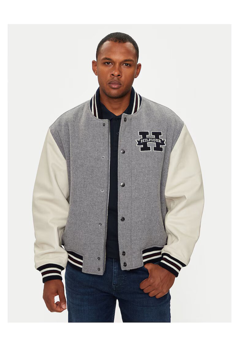 Tommy Hilfiger Jacheta bomber barbati gri