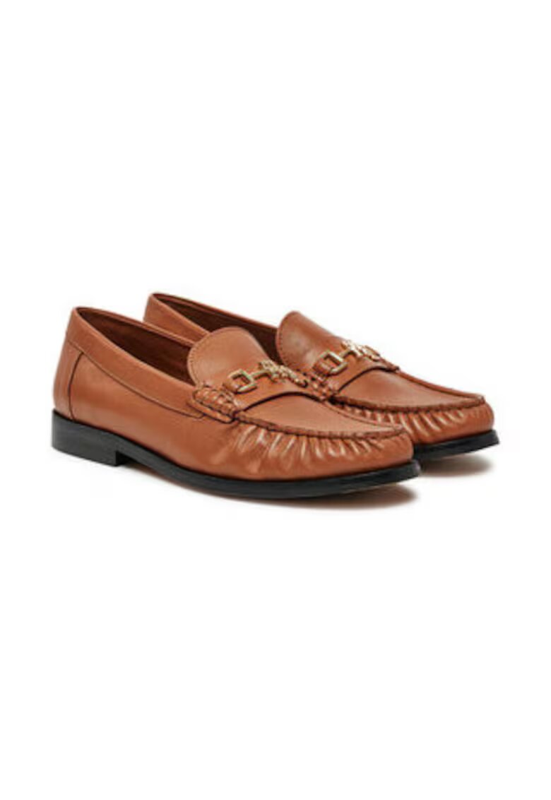 Tommy Hilfiger Mocasini de dama piele naturala - portocaliu - Portocaliu