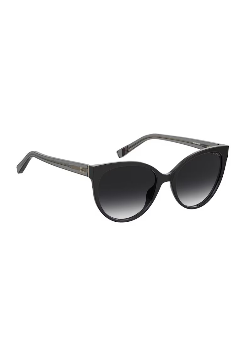 Tommy Hilfiger Ochelari de soare cat-eye cu lentile in degrade - Negru