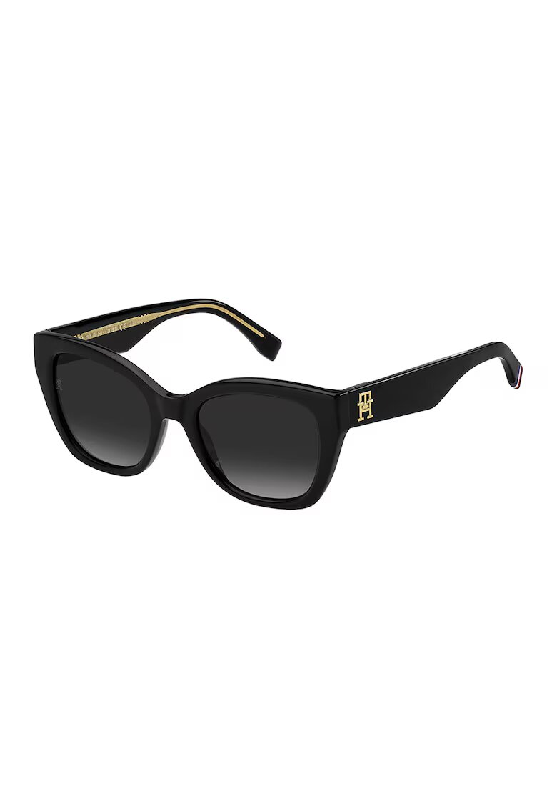 Tommy Hilfiger Ochelari de soare - cat-eye cu lentile in degrade - Negru