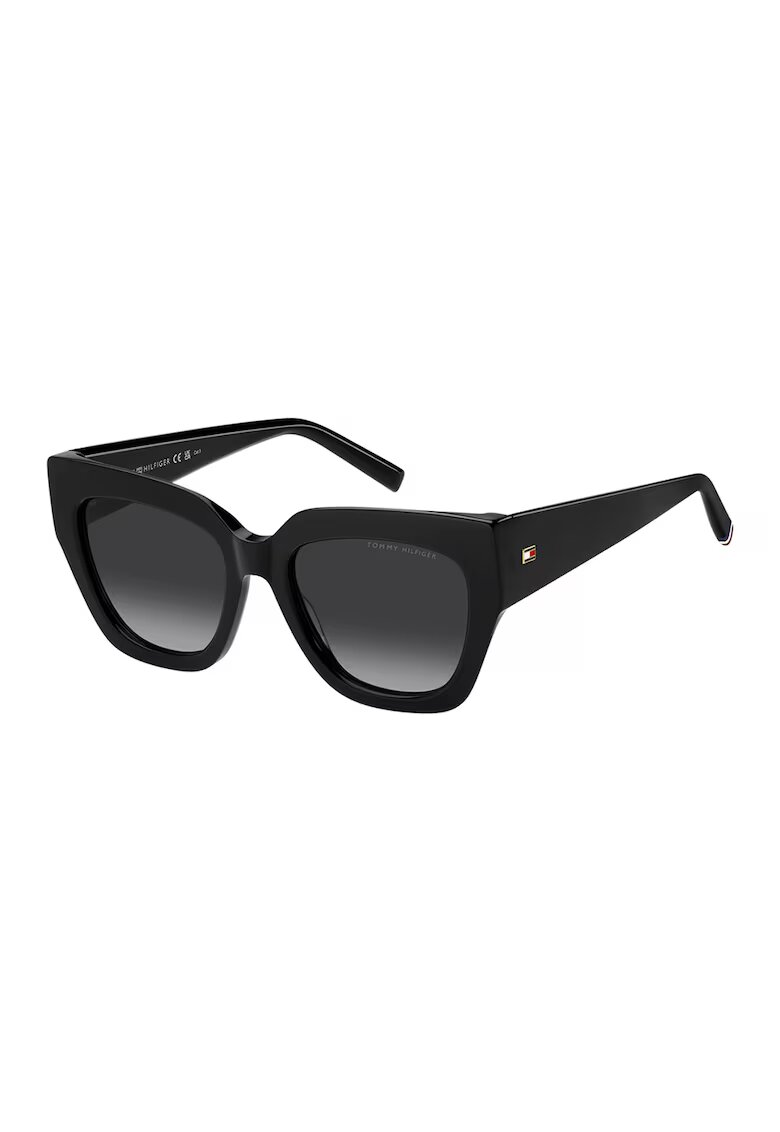 Tommy Hilfiger Ochelari de soare cat-eye cu lentile in degrade - Negru stins