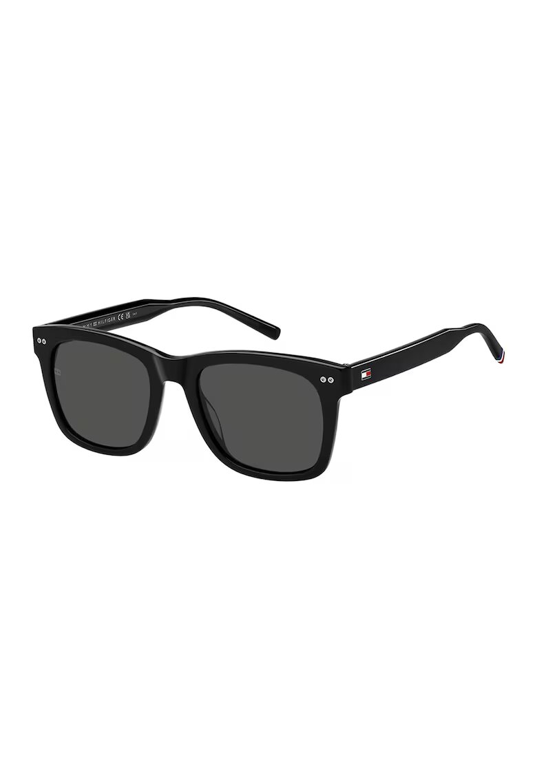 Tommy Hilfiger Ochelari de soare dreptunghiulari - Negru