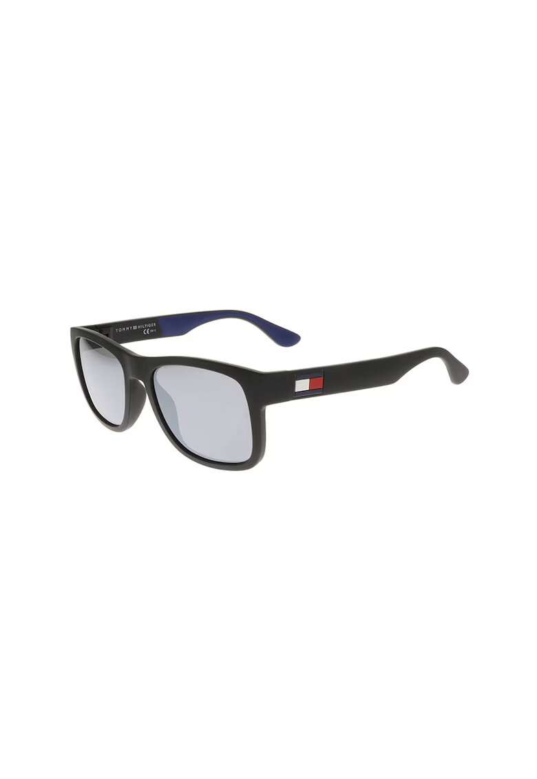 Tommy Hilfiger Ochelari de soare dreptunghiulari - Negru