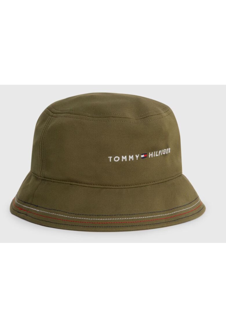 Tommy Hilfiger Palarie bucket cu detaliu logo brodat