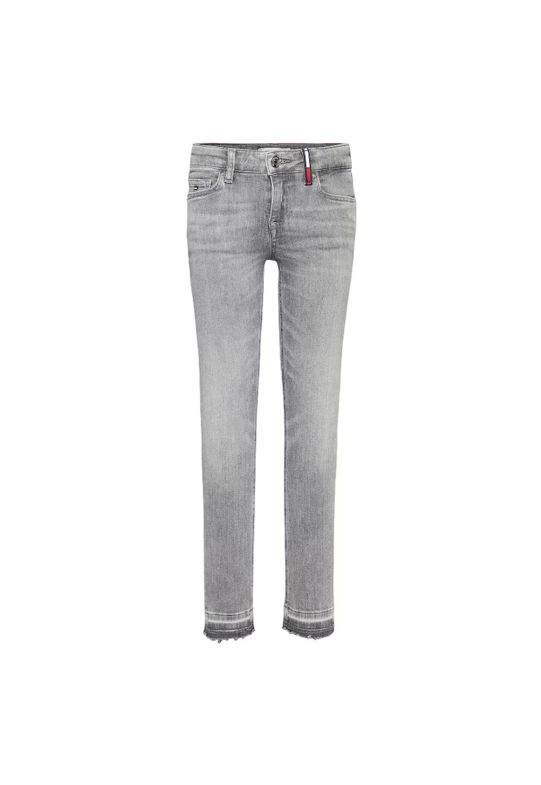 Tommy Hilfiger Pantaloni copii - Textil - Gri - 128cm - 8+