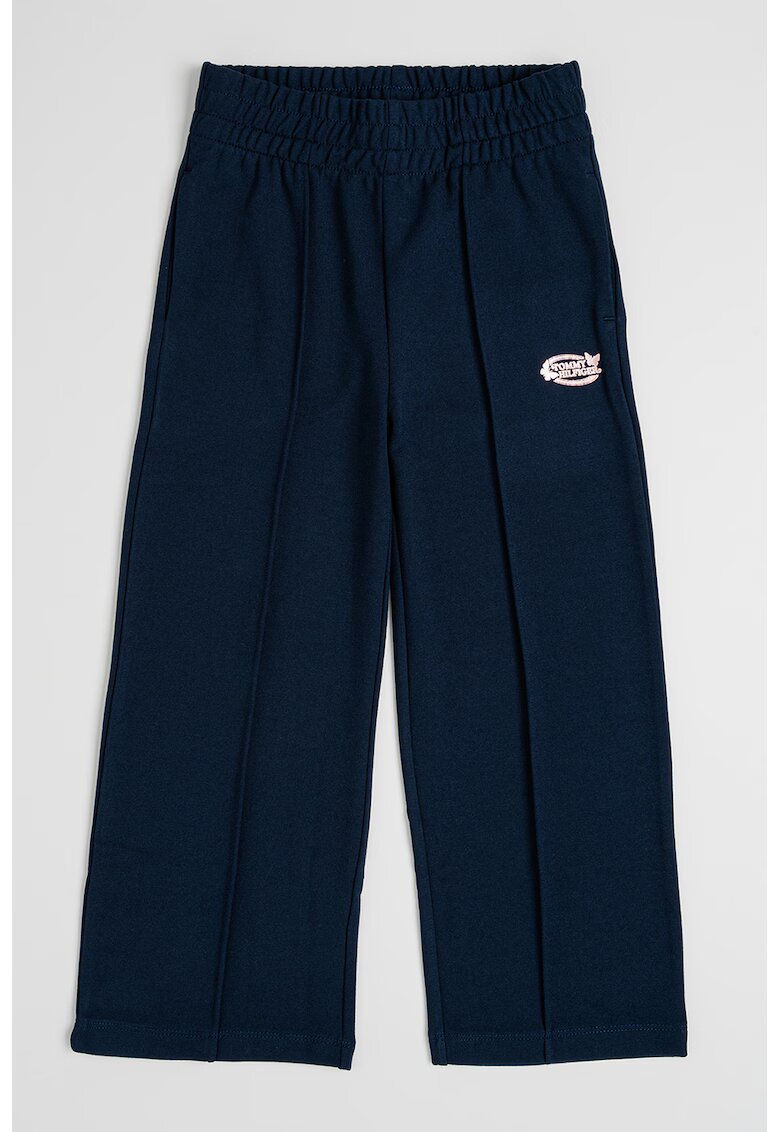 Tommy Hilfiger Pantaloni cu croiala ampla cu talie elastica - Bleumarin