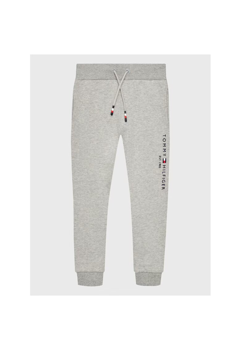 Tommy Hilfiger Pantaloni de trening Baiat - Gri - bumbac - 4 ani