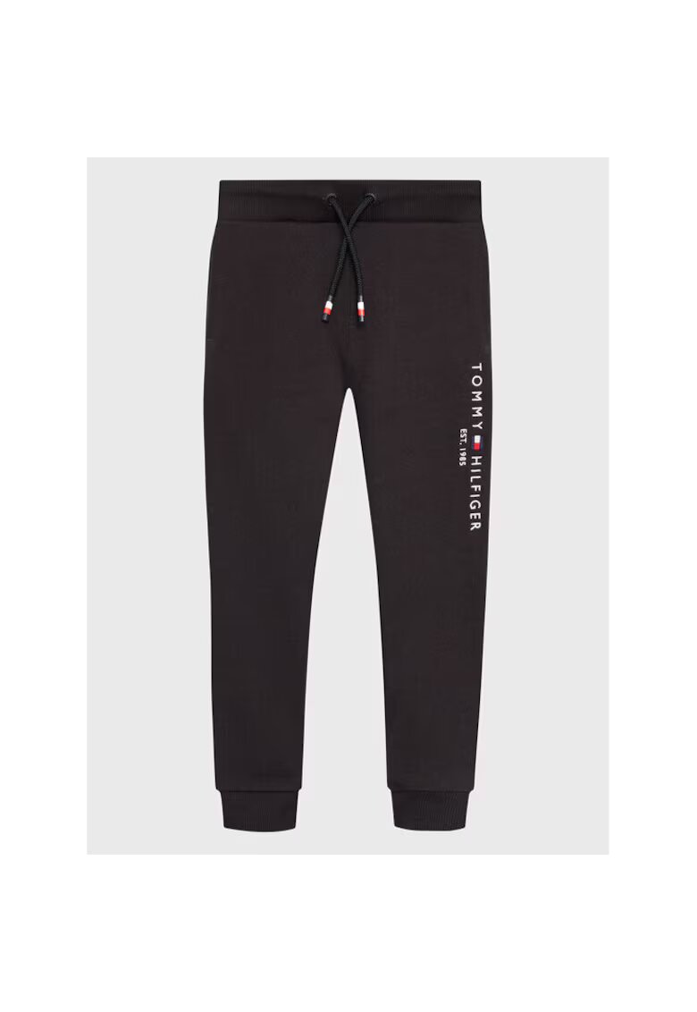 Tommy Hilfiger Pantaloni de trening Baiat - Negru - 100% bumbac - 4Y