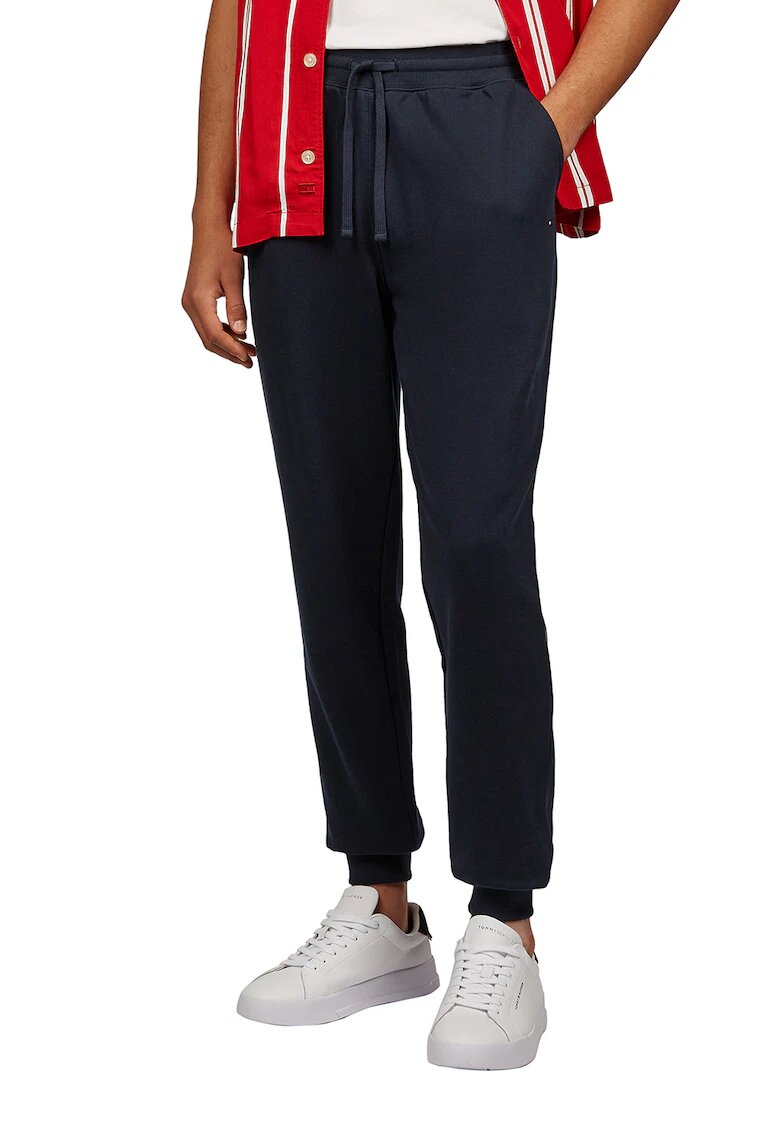 Tommy Hilfiger Pantaloni de trening cu buzunare oblice - Albastru ultramarin