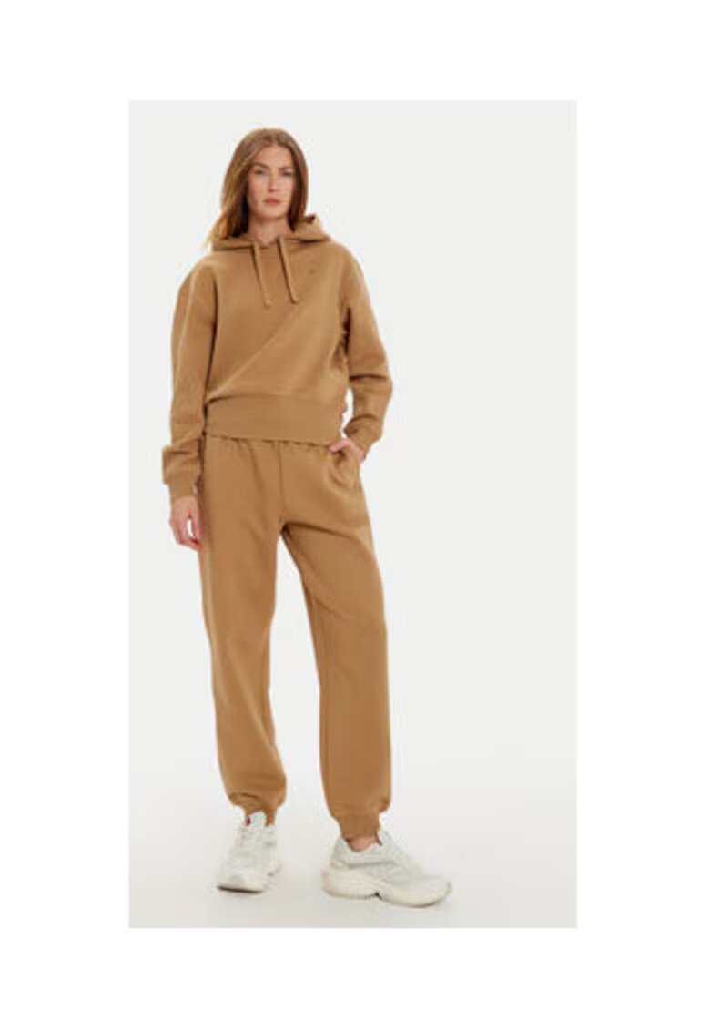 Tommy Hilfiger Pantaloni de trening Femei - Bej - 70% bumbac - 30% poliester reciclat - Bej