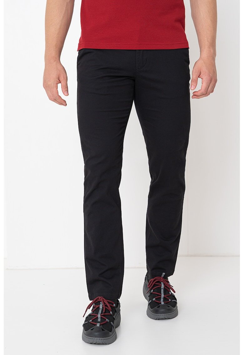 Tommy Hilfiger Pantaloni drepti Denton - Negru