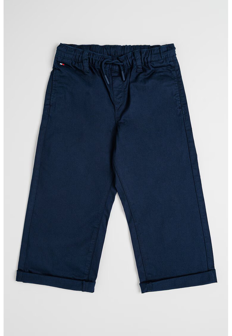 Tommy Hilfiger Pantaloni regular fit cu snururi - Bleumarin