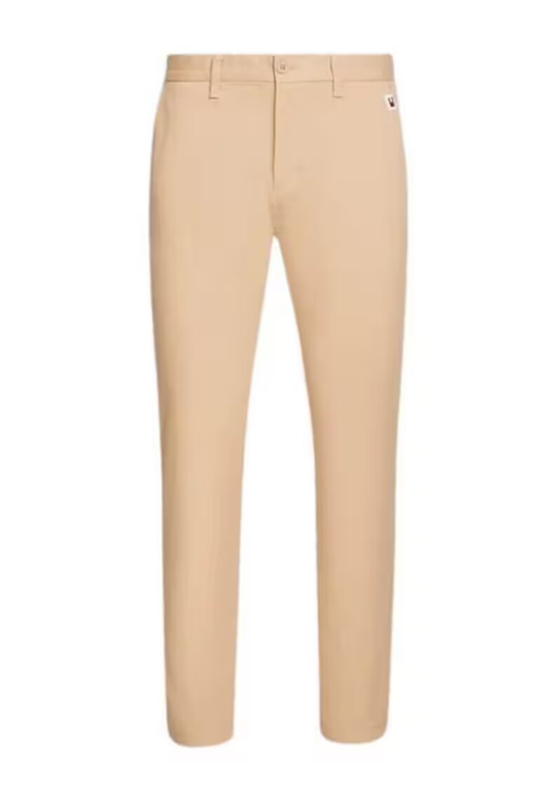 Tommy Hilfiger Pantaloni regular fit din amestec de bumbac