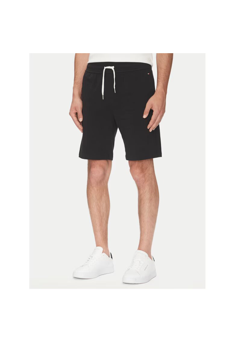 Tommy Hilfiger Pantaloni scurti Barbati - Negru - 57% bumbac organic -38% bumbac - 5% elastan