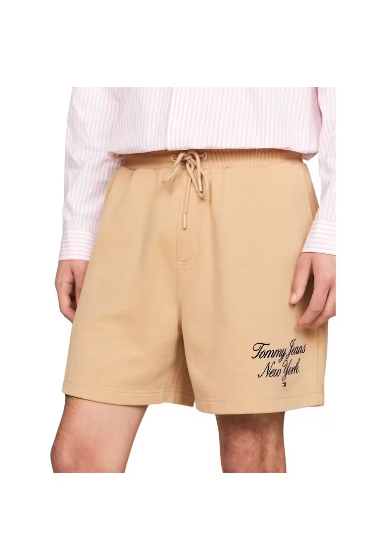 Tommy Hilfiger Pantaloni scurti cu logo din bumbac