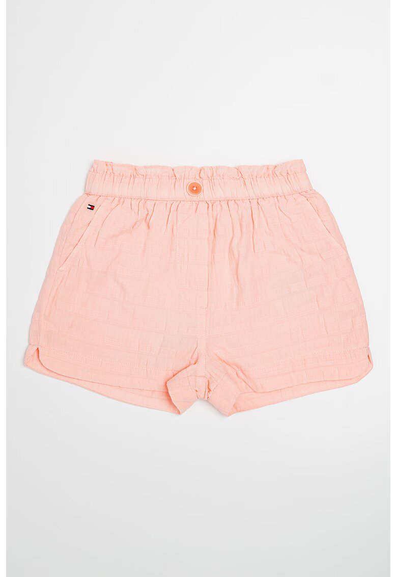 Tommy Hilfiger Pantaloni scurti din amestec de bumbac - Roz deschis