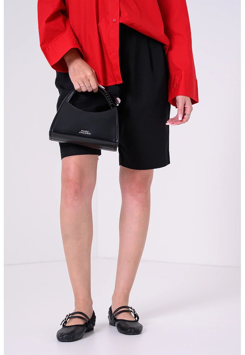 Tommy Hilfiger Pantaloni scurti din amestec de in cu buzunare - Negru