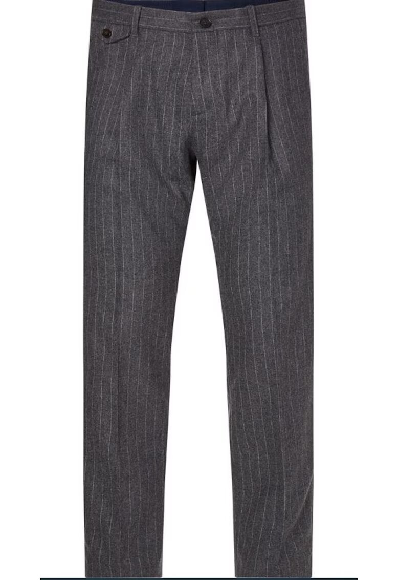 Tommy Hilfiger Pantaloni slim fit din amestec de lana Hampton