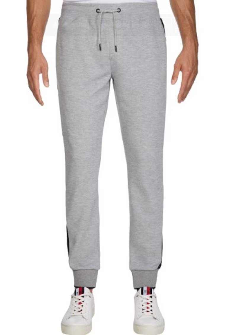 Tommy Hilfiger Pantaloni sport conici cu snur de ajustare -
