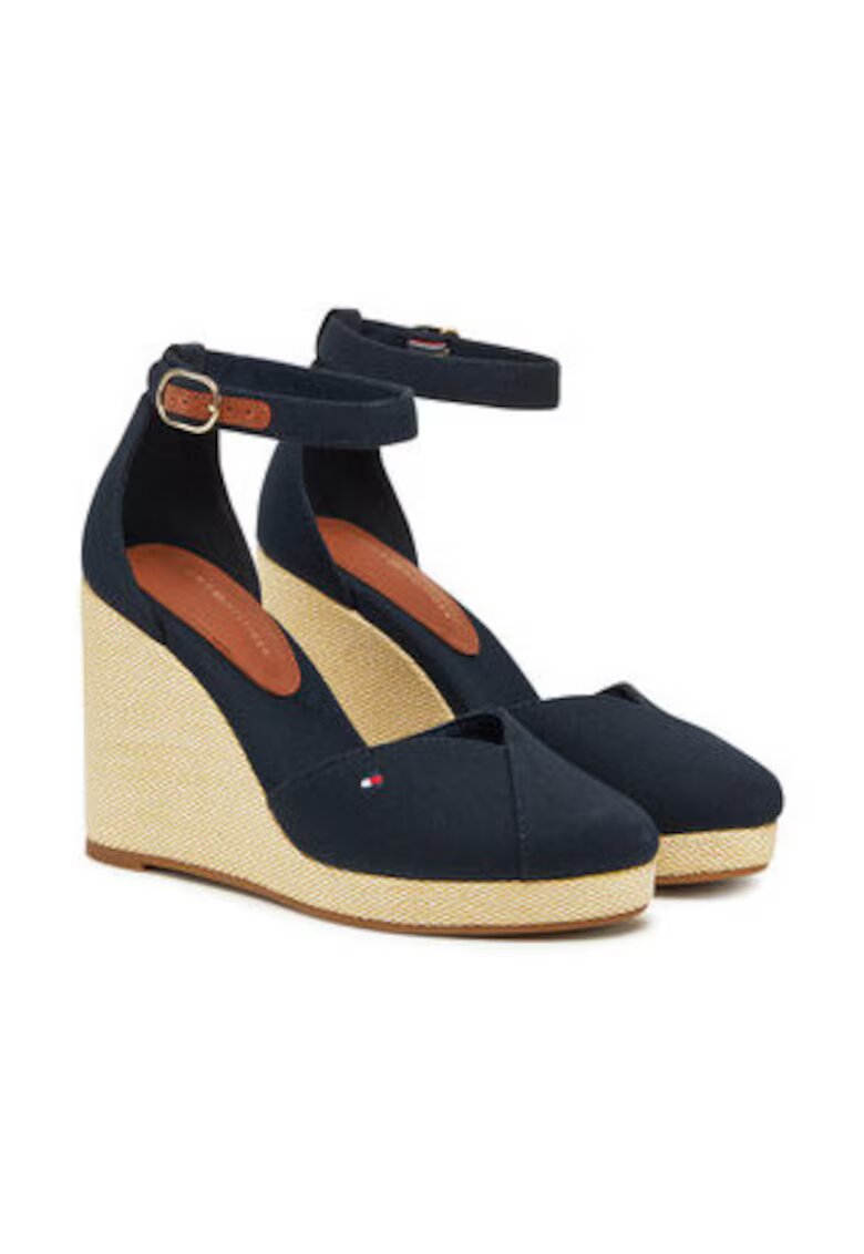 Tommy Hilfiger Pantofi dama - bleumarin - platforma - textil