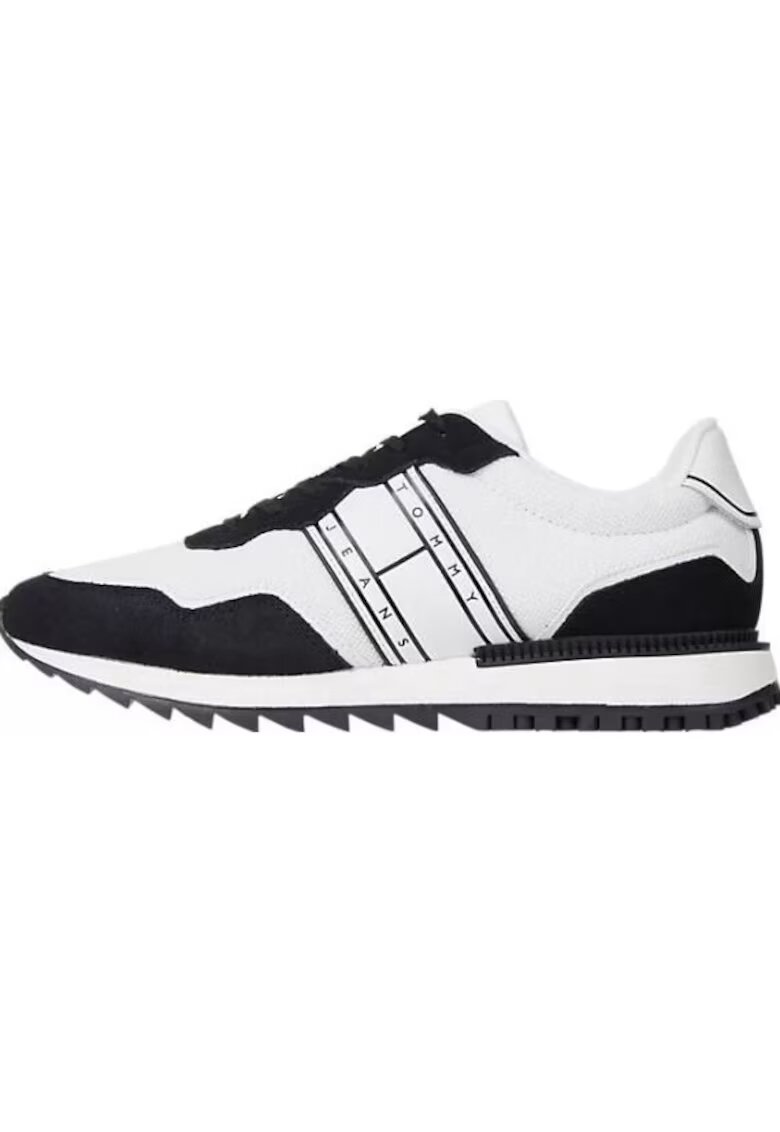 Tommy Hilfiger Pantofi sport de piele cu logo