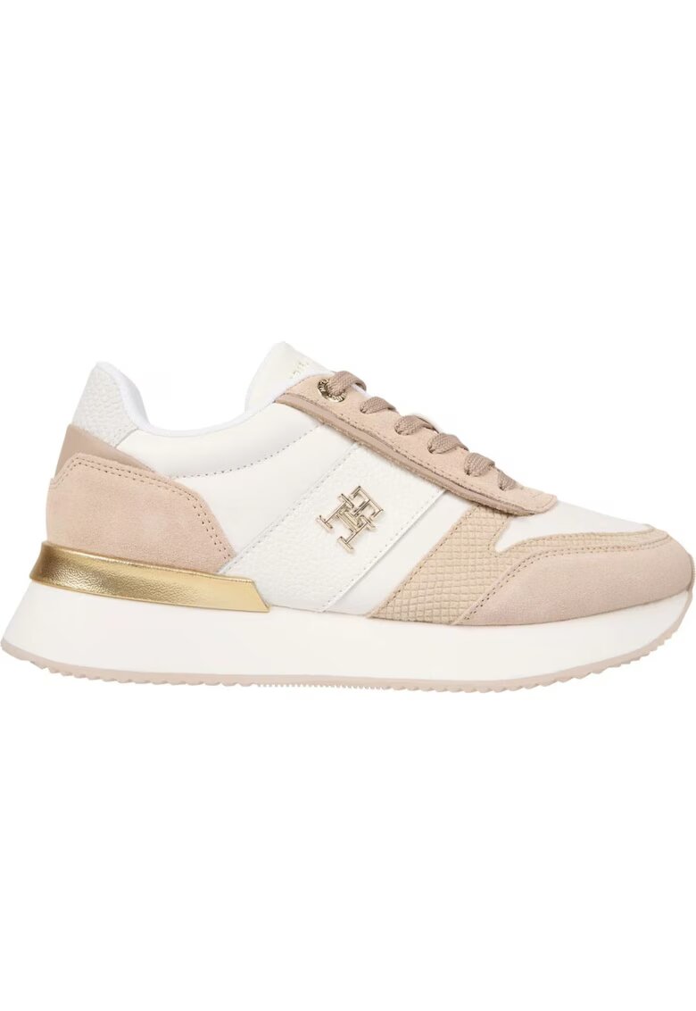 Tommy Hilfiger Pantofi sport - FW0FW08475 0K4 - casual - piele - alb/bej