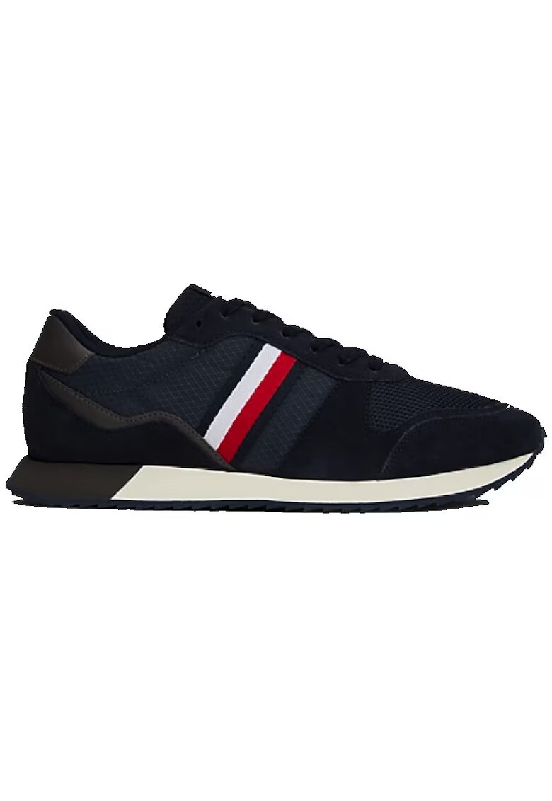 Tommy Hilfiger Pantofi sport pentru Barbati - runner evo mix block - Albastru inchis