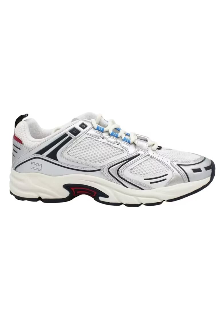 Tommy Hilfiger Pantofi sport pentru Barbati - tjm archive retro runner - EM0EM01486-0G1 - Argintiu - Argintiu